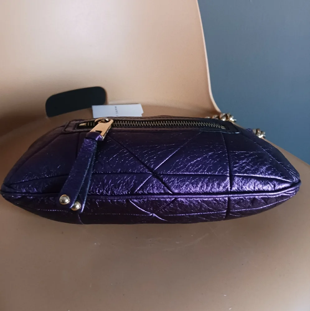 Marc Jacobs Vintage Quilted Purple Shoulder Bag - Picture 9 of 16